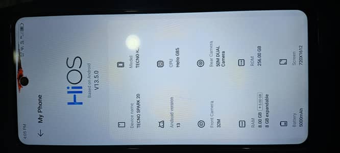 Tecno Spark 20