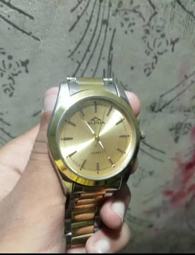 Alpha men's wrist watch for sale