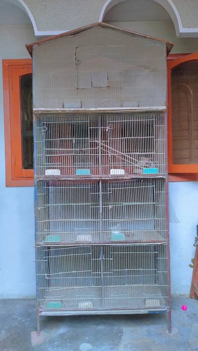  5-Portion + 7-Portion Bird Cages Available for Sale 