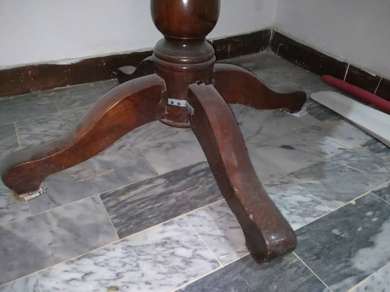 4 Seater  Solid Wooden Dining Table 3