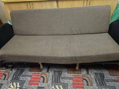 3 seater sofa combed