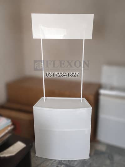 Portable Kiosk Table