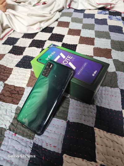 Infinix Note 7 All to all ok 10/10 pta approved 128 sealed with box