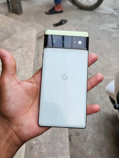 Pixel 6 with charger (pta approved cp) no any issu