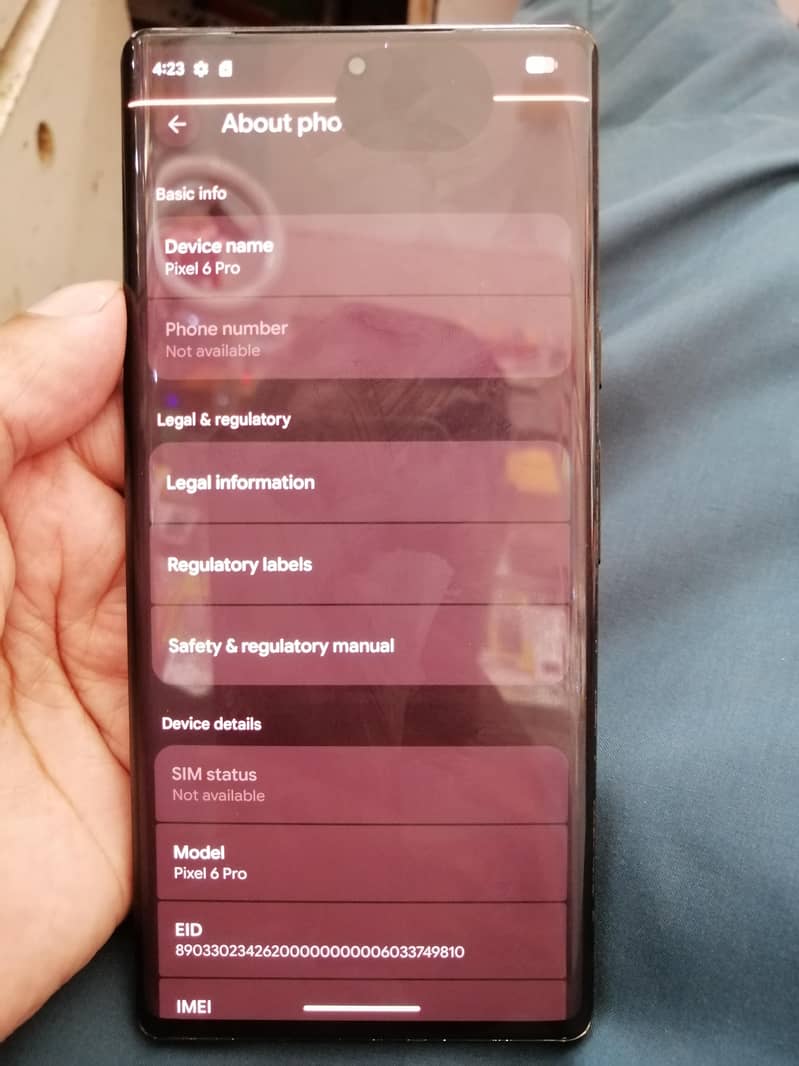 Google Pixel 6 Pro 7