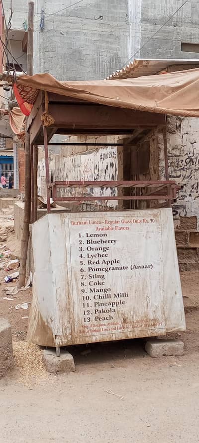 limca counter stall cart