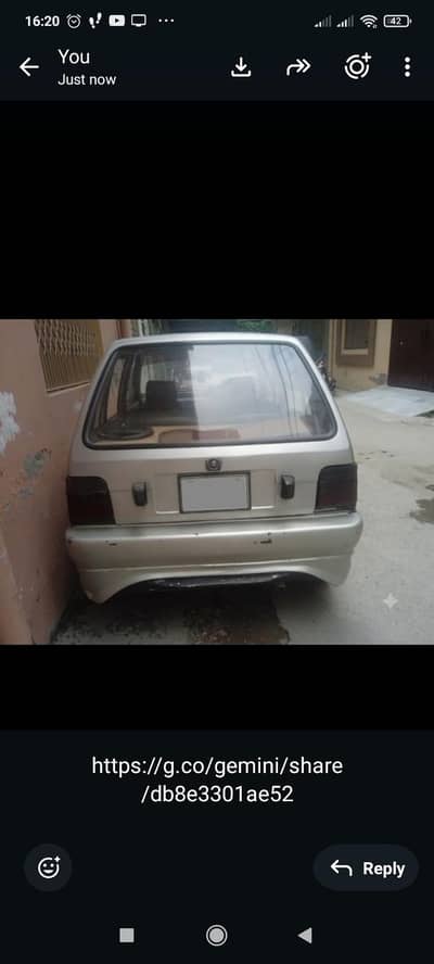 Suzuki Mehran VX 2002