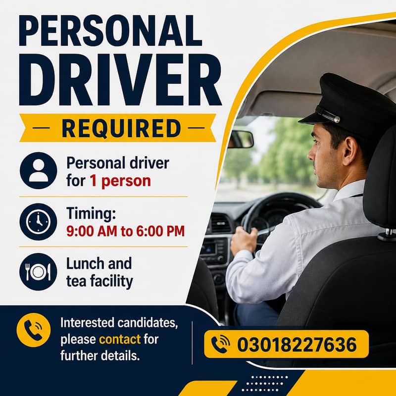 Driver Required 0