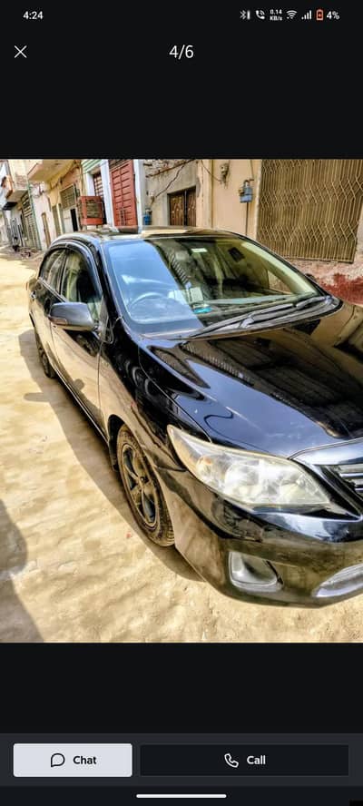 Toyota Corolla XLI 2012