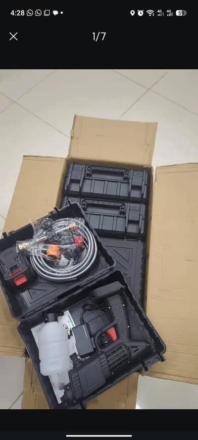 Cordless Car Washer 48V - Rs. 3899 | Free Delivery Karachi*