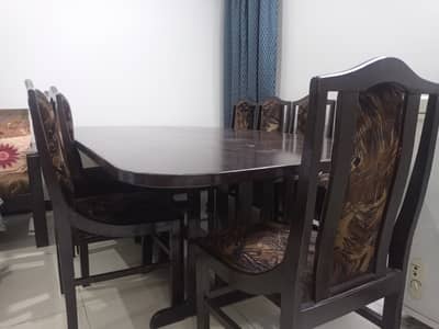Spacoius 8 Seater Dinner Table Solid Wood,Good Condition