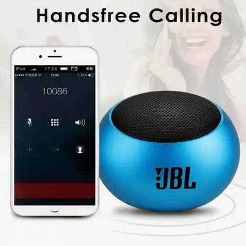 ORIGINAL" JBL M3 Mini Portable Bluetooth Speaker , SD Card SPEAKER Option TYPE C CHARGING Unleash the BEAST speaker of Sound!