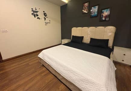 Daily basis, and weekly basis, Two bedrooms fully furnished luxury apartments available for rent Gulberg greens Islamabad