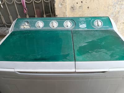 large size haier washing machine