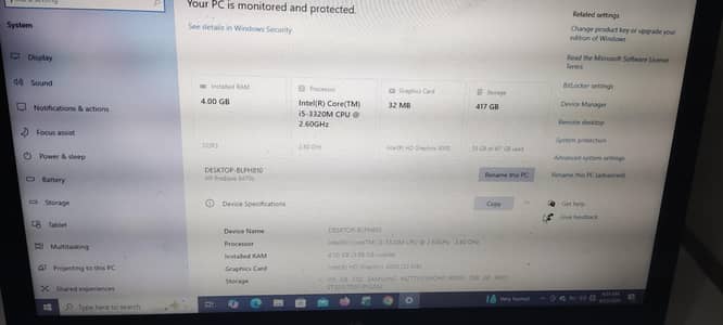 HP Elitebook 8470p. I5 3RD GEN