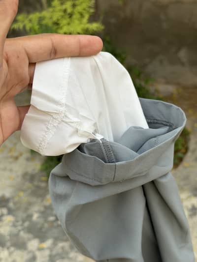 Trouser for men straight fit double layer