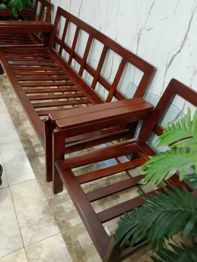 sofa set Shesham wood structure