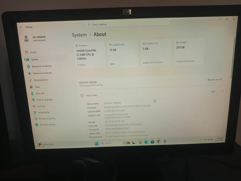 Full computer setup ,specs in description 4