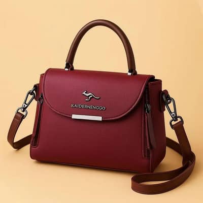 imported hand bag leather