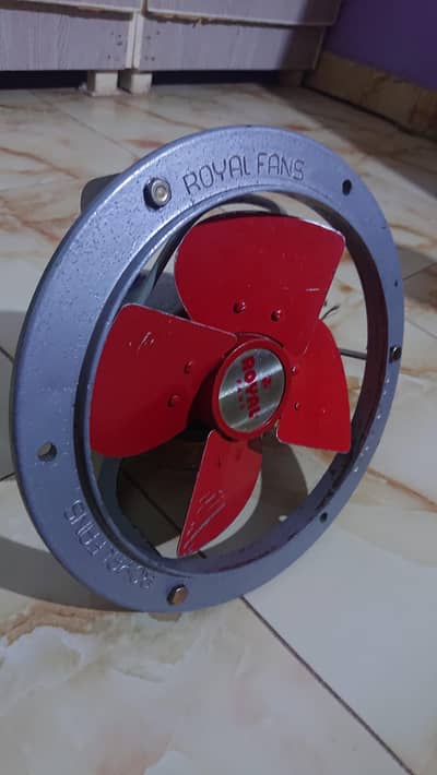 Exhaust Royal fans coper