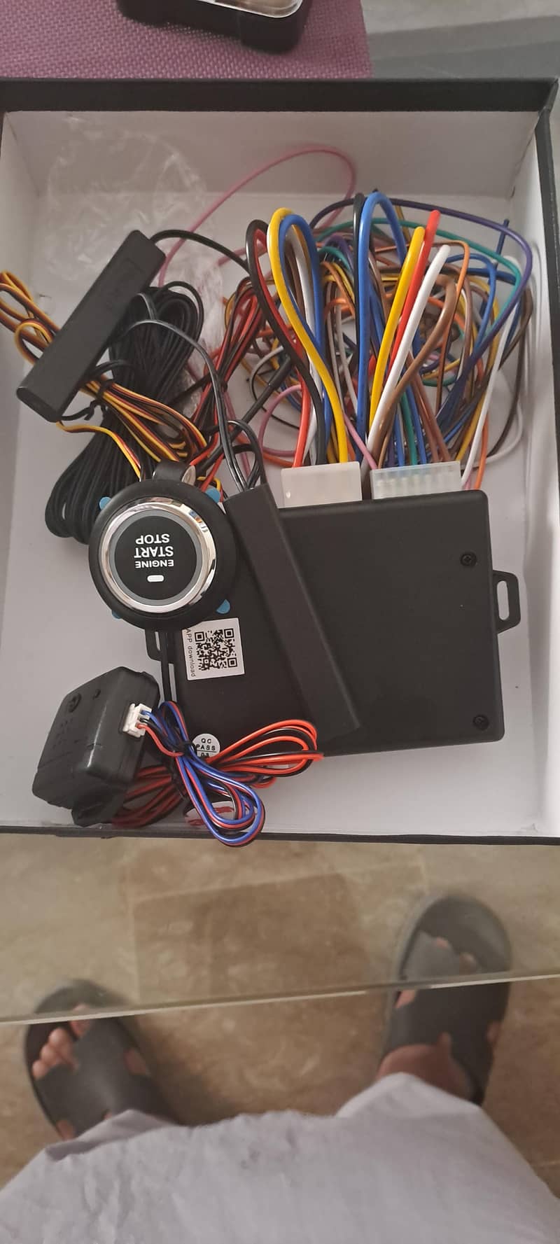 Universal Car Push Start / Keyless Entry Kit 1