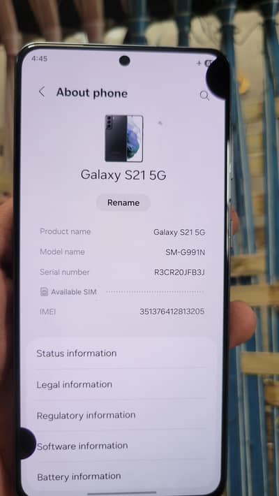 Samsung Mobile S21