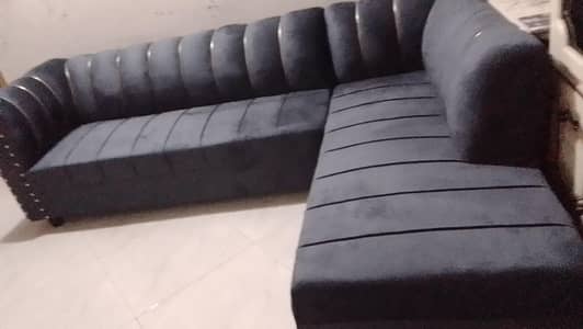 charcoal gray sofa 6 cotion