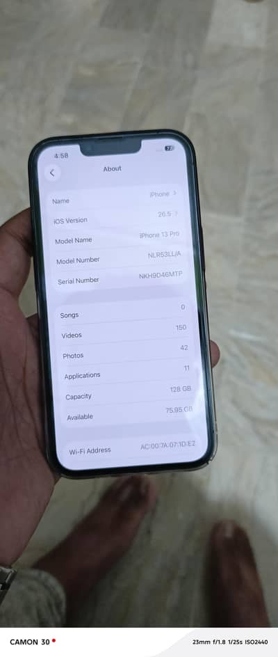 Apple iPhone 13 Pro 10by 10 condition