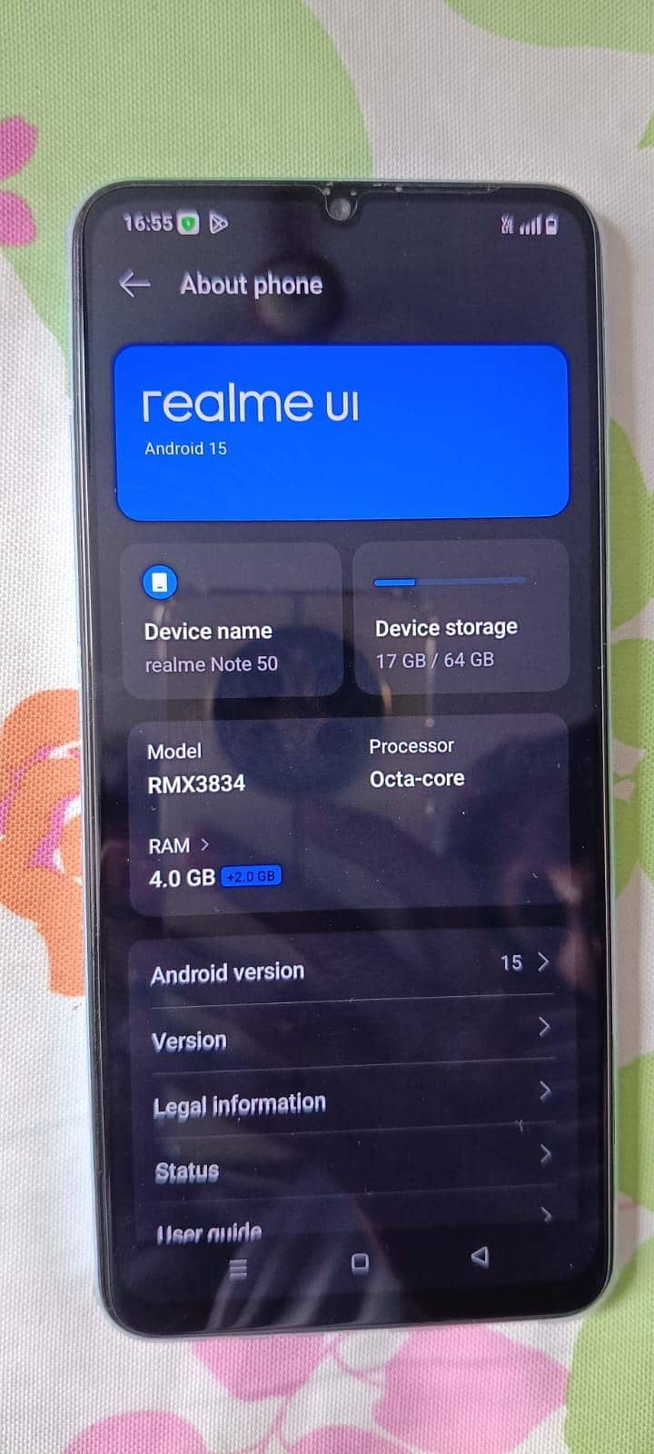 Realme Note 50 10