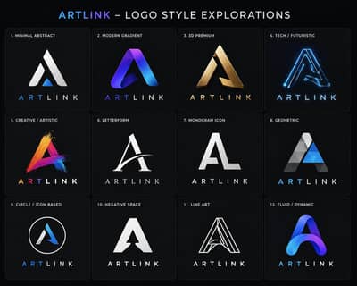 Professional Logo Design | 3D, Modern & Unique Logos