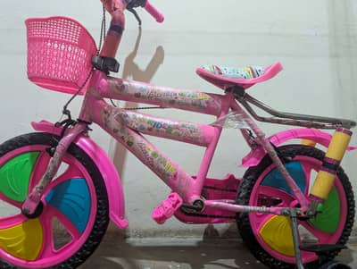 Baby pink Barbie cycle