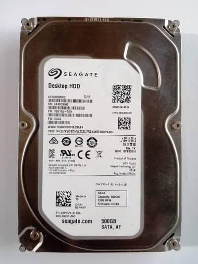500gb hardisk all ok