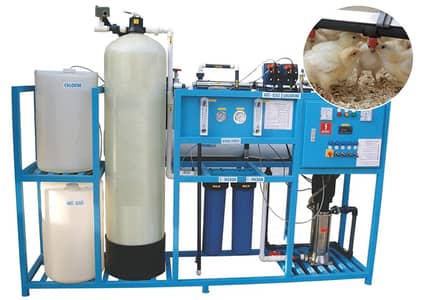 Poultry Farm RO Plant 2,000 L/water filter plant | Industrial ro plant