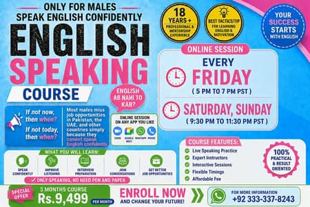 Learn Professional English for Job & Academics