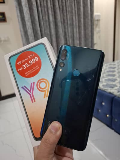 Huawei Y9 Prime with Box