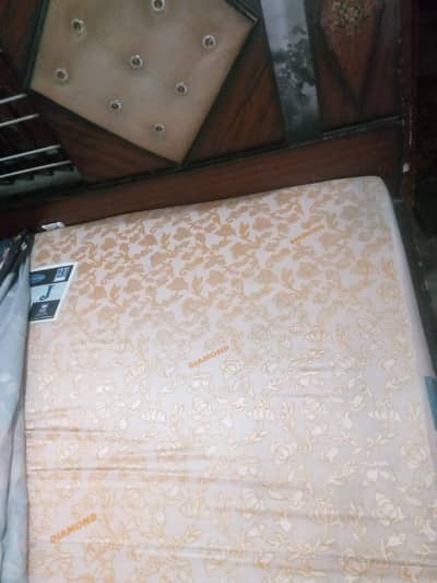 bedroom set bad dressing with side table and full size diamond mattres