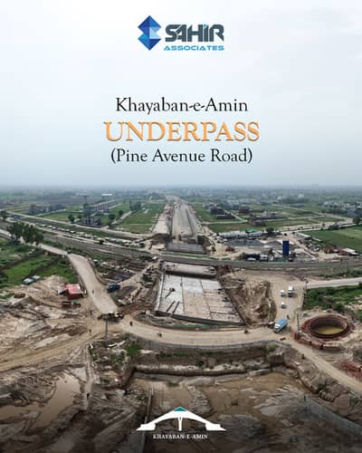 Pine Avenue Ext 8 Marla Commercial Plot For Sale On 200 Ft Road, Block S, Khayaban-e-Amin, Lahore