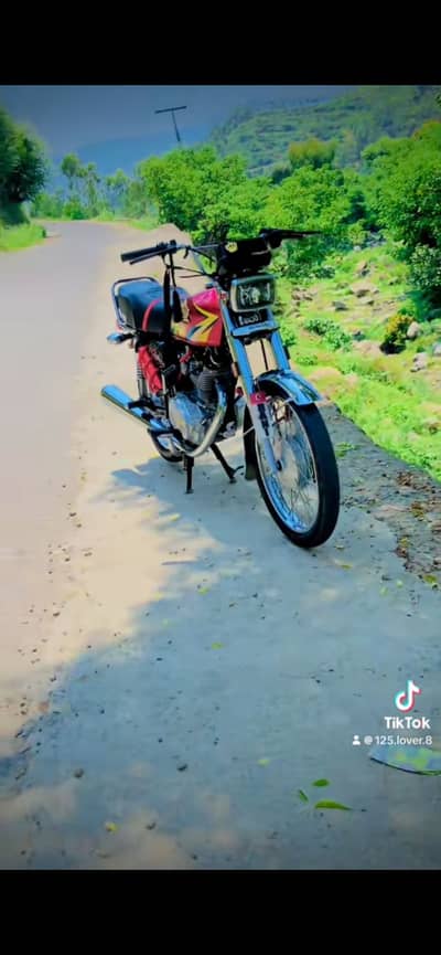 Honda 125 modified urgent fir sale