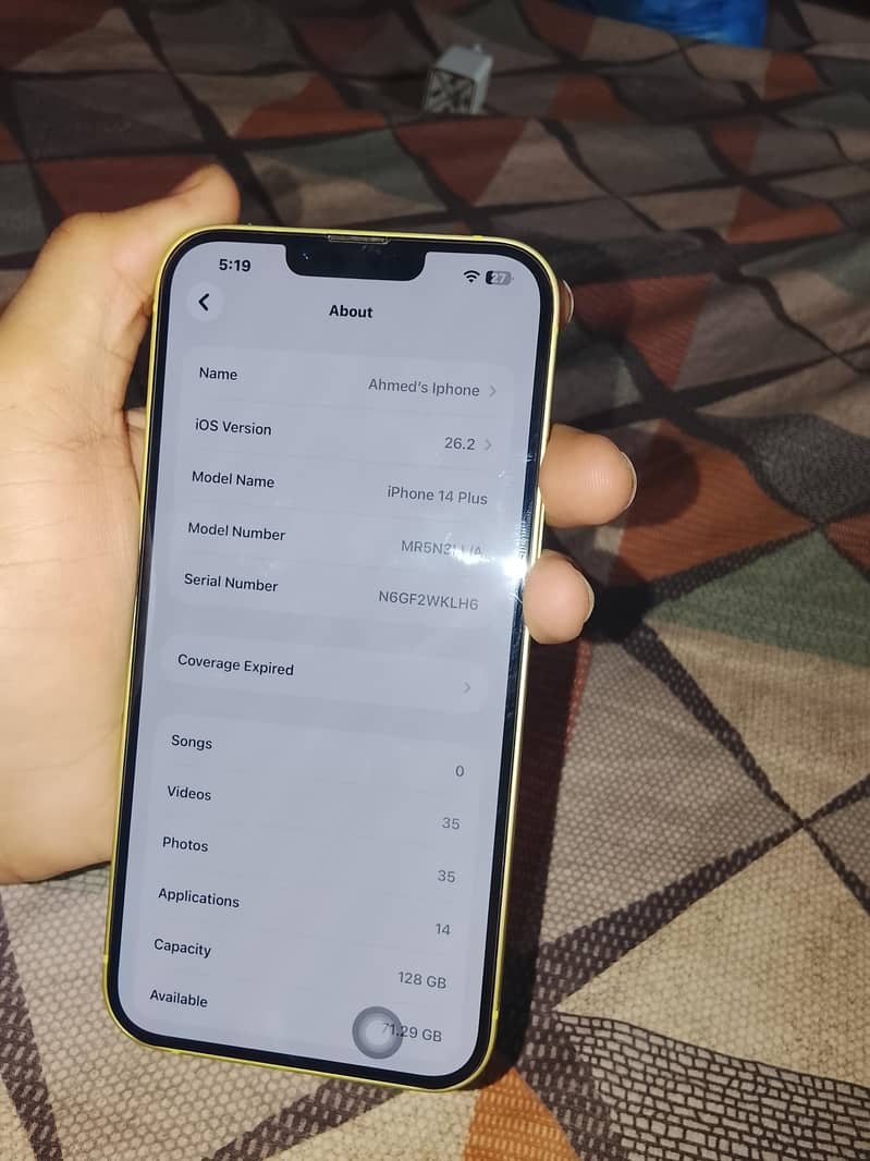 Apple iPhone 14 plus 0