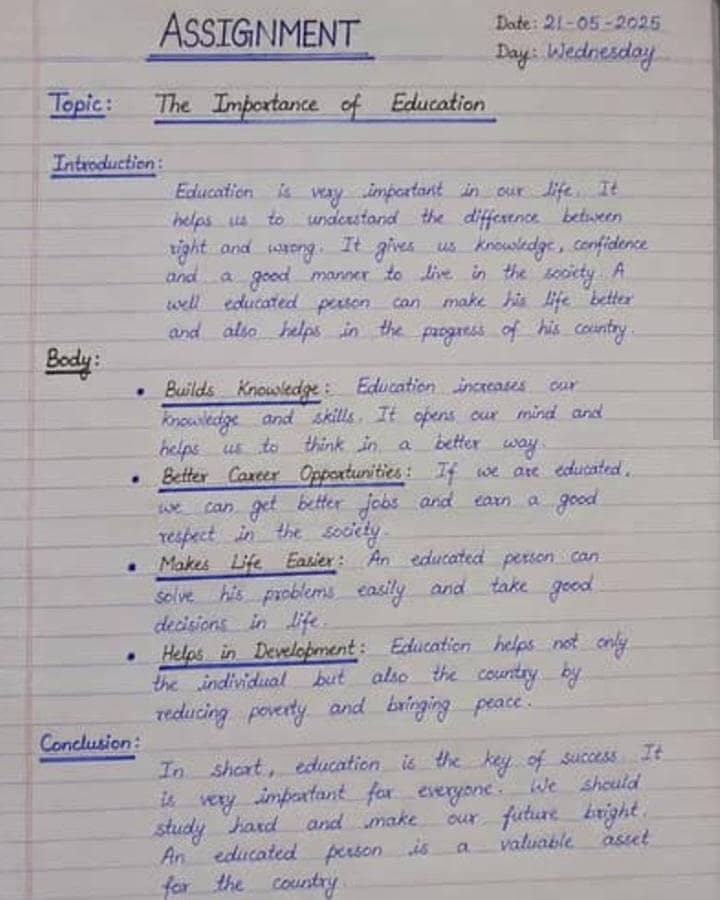 Assignment Writing 0