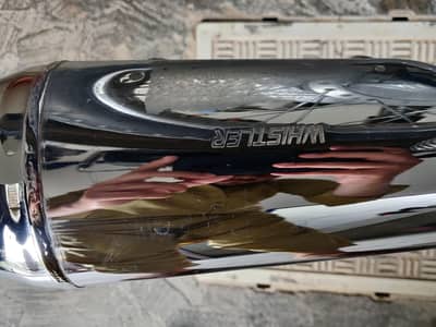 silencer full new just 2 days used