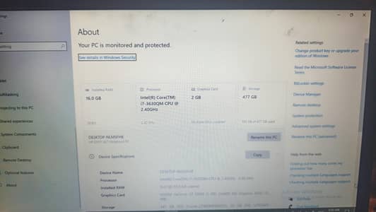 HP Core i7 Laptop | Excellent Condition | Fast Performance