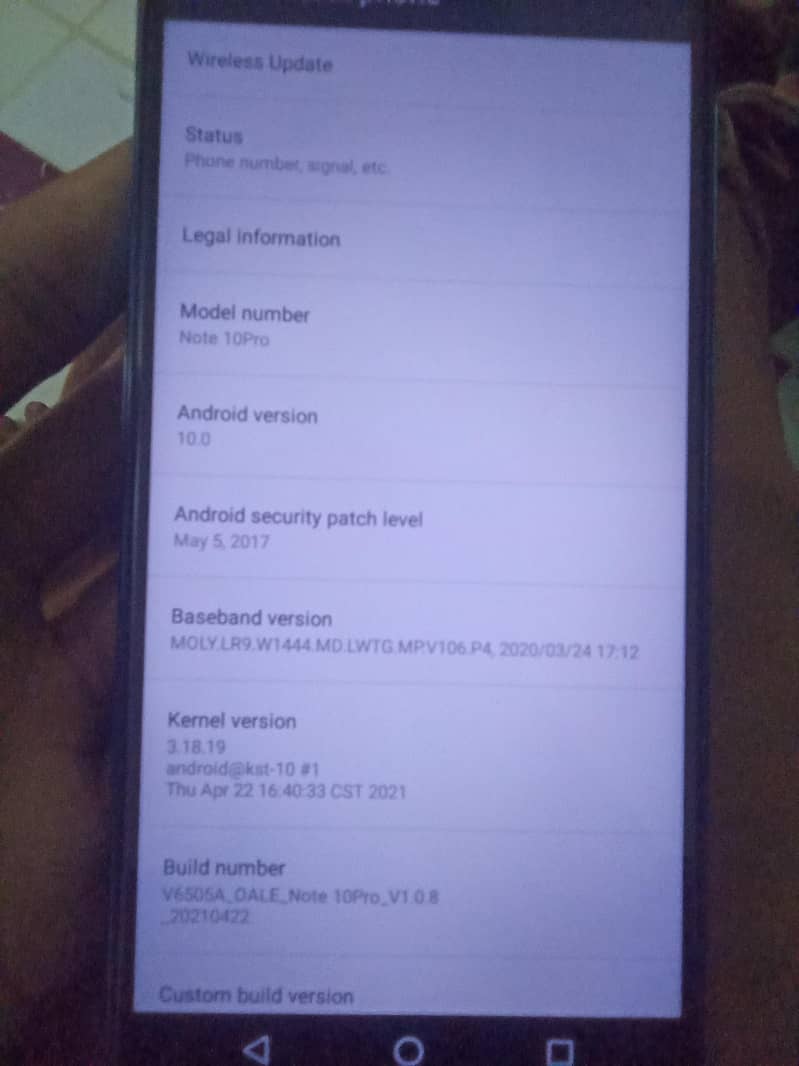 OALE note 10 pro 3