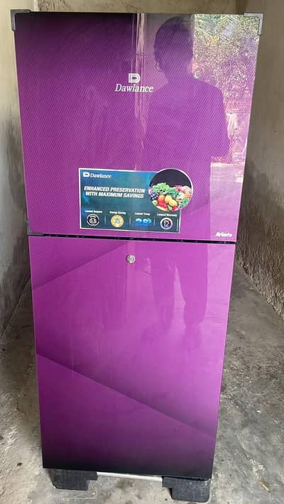 Dawlance 9160LF Avante Pearl Burgundy Double Door Refrigerator