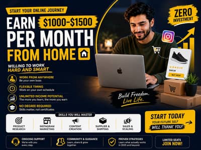 Real Method to Make $1,000–$1,500/Month from Home