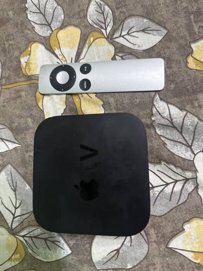 Apple TV Streaming Media Player (Black) with Remote