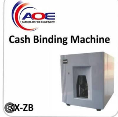 cash binding machine
