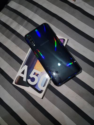 Samsung A50 6/128 Dual Sim official PTA Approved  10/8 All ok
