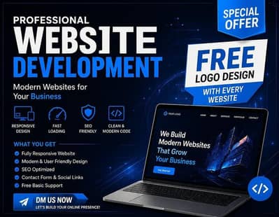 Web Development & Graphic Design Services | Website, Logo & AI Designs
