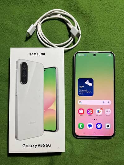 Samsung A56 12 GB raim 256 GB memory PTA approved. 03209=3712=067
